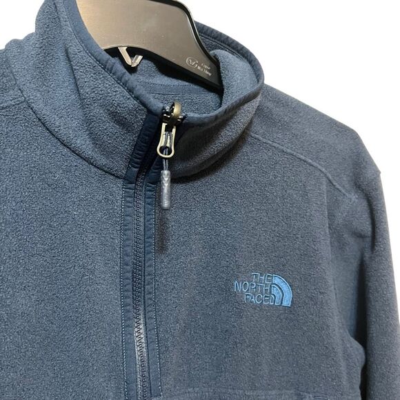 The North Face Alpine Fleece Lightweight Jacket in Navy Blue Size Mens Small - Picture 5 of 11